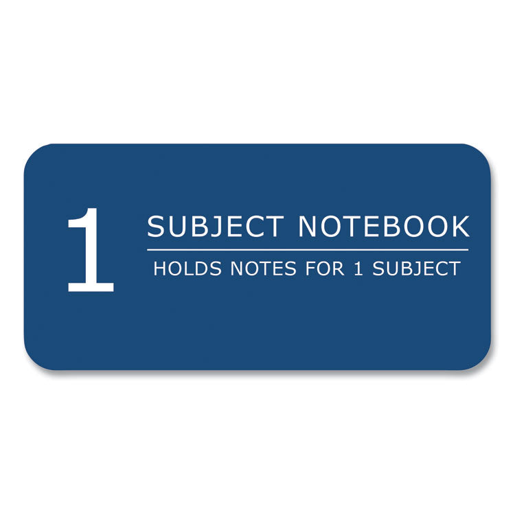 Stasher Wirebound Notebook, 1-Subject, Medium/College Rule, Randomly Assorted Cover Color, (100) 11 x 9 Sheets, 24/Carton