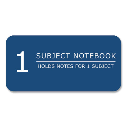 Stasher Wirebound Notebook, 1-Subject, Medium/College Rule, Randomly Assorted Cover Color, (100) 11 x 9 Sheets, 24/Carton