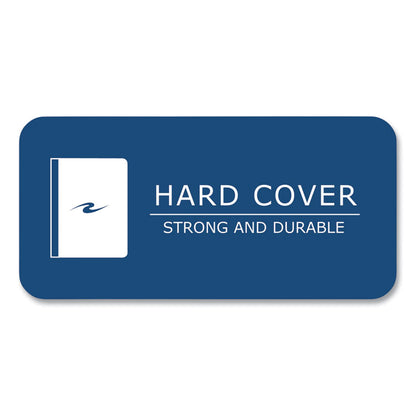 Hardcover Marble Composition Book, Quadrille Rule (5 sq/in), Black Marble Cover, (80) 10.25 x 7.88 Sheets, 24/Carton