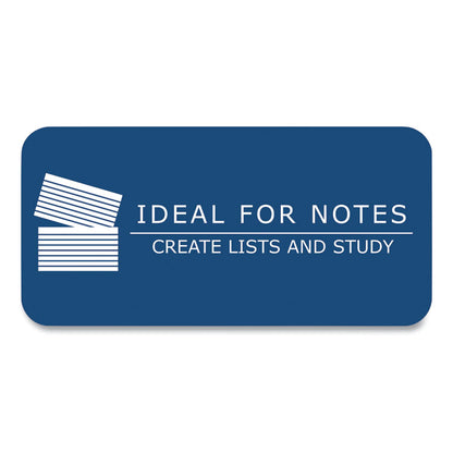 Trayed Index Cards, Narrow Rule, 3 x 5, 240 Cards/Tray, 36/Carton
