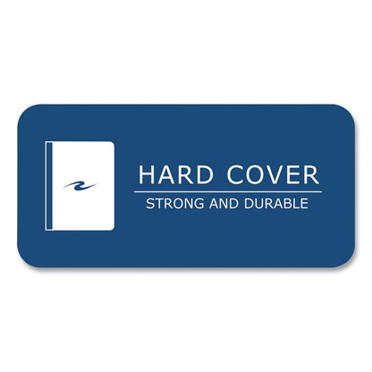 Hardcover Marble Composition Book, Unruled, Blue Marble Cover, (100) 9.75 x 7.5 Sheets, 24/Carton