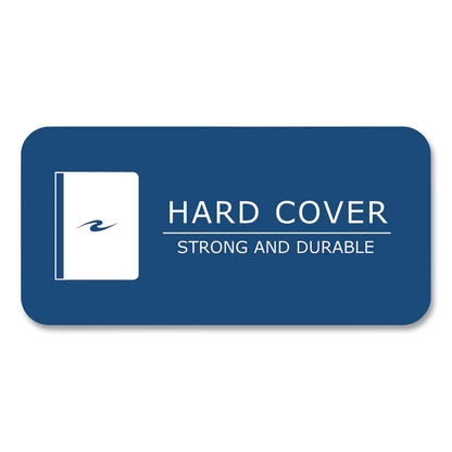 Hardcover Marble Composition Book, Quadrille Rule (5 sq/in), Black Marble Cover, (80) 9.75 x 7.5 Sheets, 48/Carton