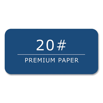 Spring Signature Composition Notebook, Quadrille Rule (5 sq/in), Black Marble Cover, (70) 9.75 x 7.5 Sheets, 24/Carton