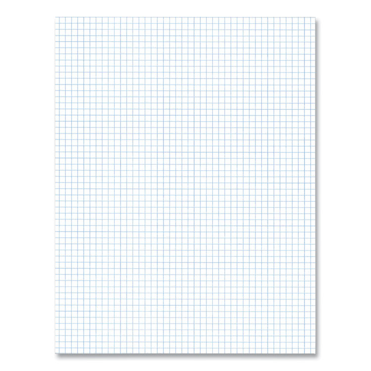 Gummed Pad, Quadrille Rule (5 sq/in), (50) White 8.5 x 11 Sheets, 72/Carton