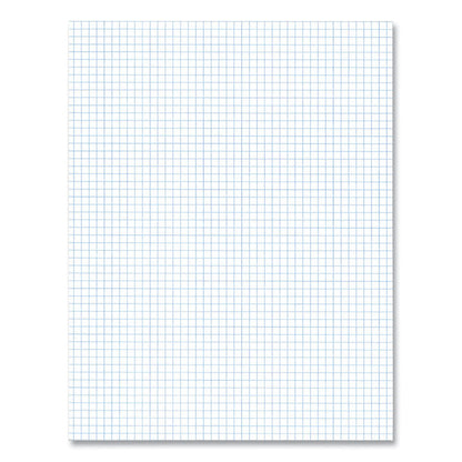 Gummed Pad, Quadrille Rule (5 sq/in), (50) White 8.5 x 11 Sheets, 72/Carton