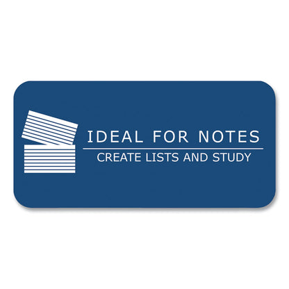 Environotes Recycled Index Cards, Narrow Ruled, 4 x 6, White, 100 Cards, 36/Carton