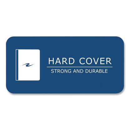 Hardcover Marble Composition Book, Wide/Legal Rule, Black Marble Cover, (50) 9.75 x 7.5 Sheets, 48/Carton