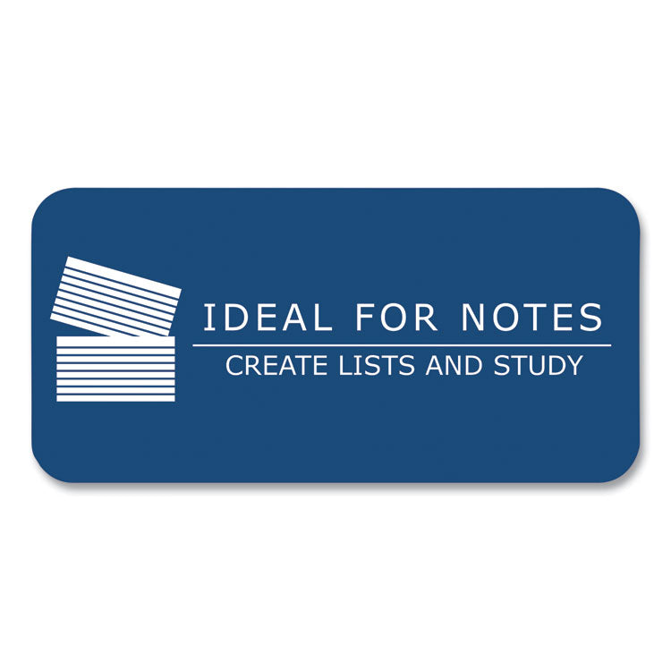 White Index Cards, Narrow Ruled, 4 x 6, 100 Cards, 36/Carton