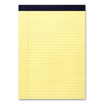 Legal Pad, Wide/Legal Rule, (50) Canary Yellow 8.5 x 11 Sheets, 36/Carton
