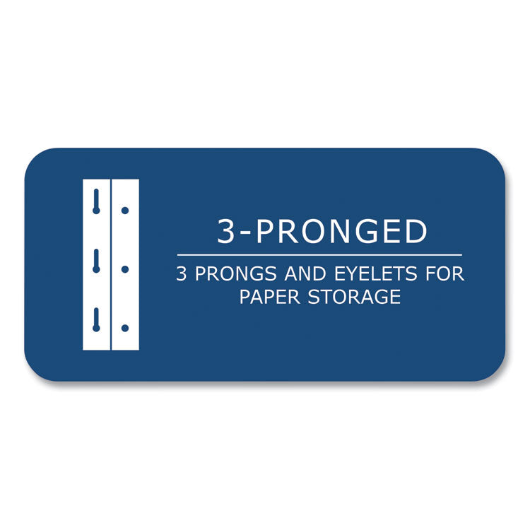 Pocket Folder with Prongs, Accommodates (100) 11 x 8.5 Sheets, Red, 250/Carton