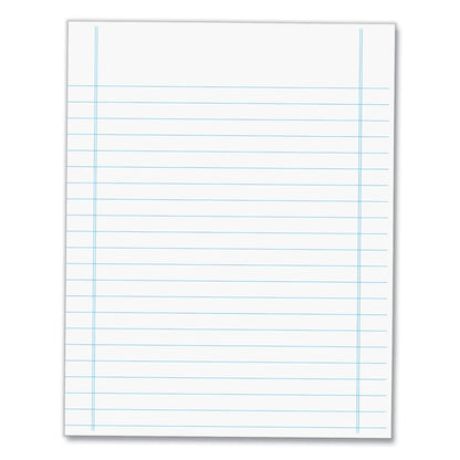 New York Exam Paper, 8 x 10, Wide/Legal Rule, 250 Sheets/Pack, 10 Packs/Carton