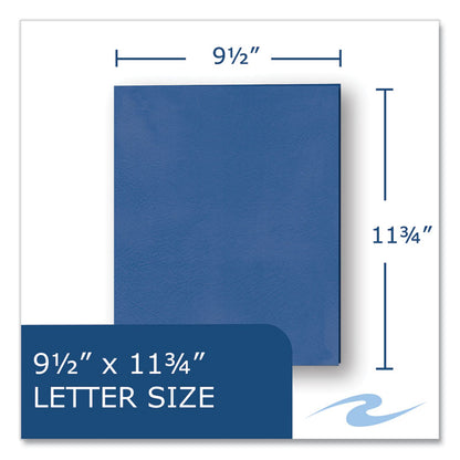Pocket Folder, Accommodates (50) 11 x 8.5 Sheets, Randomly Assorted Colors, 100/Carton