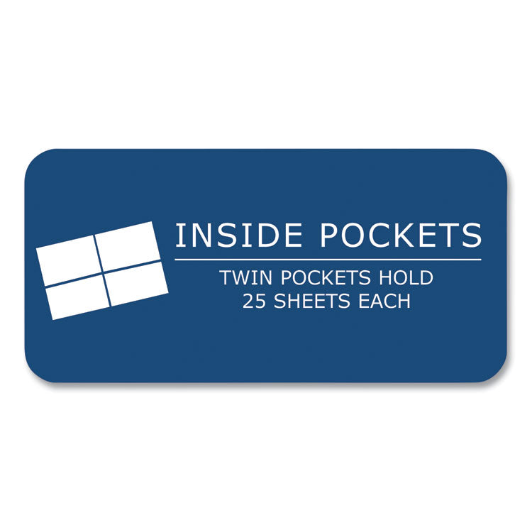 Pocket Folder with Prongs, Accommodates (100) 11 x 8.5 Sheets, Yellow, 250/Carton