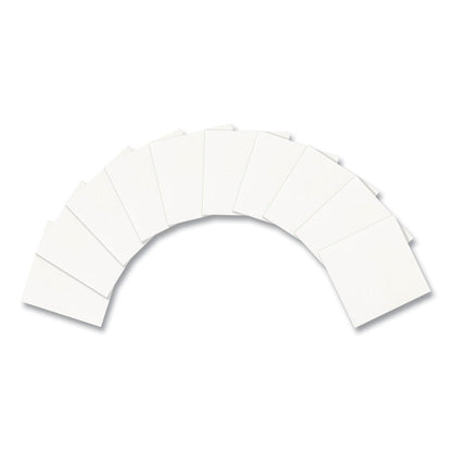 Transparent Notes, 2.88" x 2.88", Clear, 36 Sheets/Pad, 10 Pads/Pack