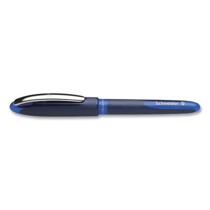 One Business Rollerball Pen, Stick, Fine 0.6 mm, Assorted Ink and Barrel Colors, 4/Pack
