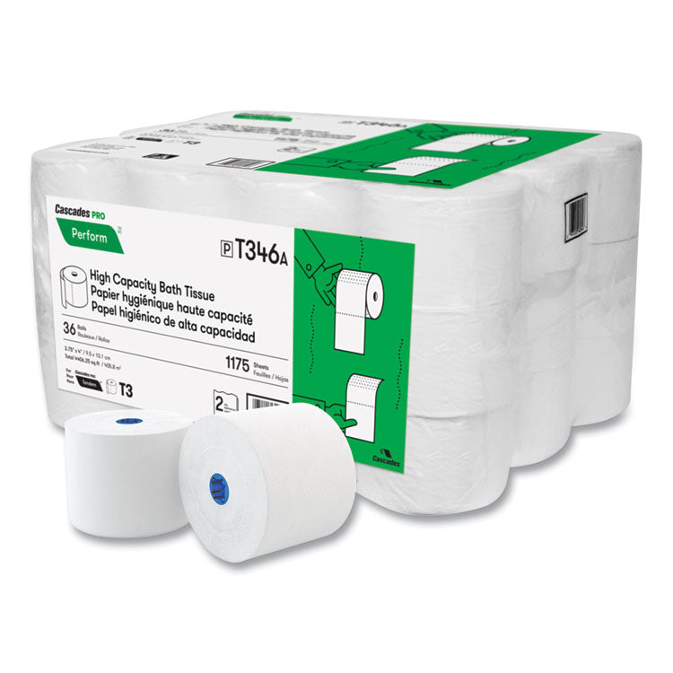 Perform Bathroom Tissue for Tandem Dispensers, Septic Safe, 2-Ply, White, 1,175 Sheets/Roll, 36 Rolls/Carton