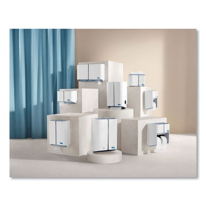 Tandem No Touch High Capacity Bath Tissue Dispenser, 12.6 x 6.6 x 12, White