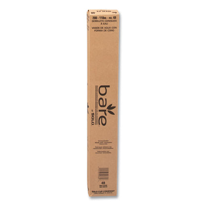 Cone Water Cups, Chipboard Box Inner Packaging, ProPlanet Seal, 4 oz, Paper, White, 200/Bag, 25 Bags/Carton