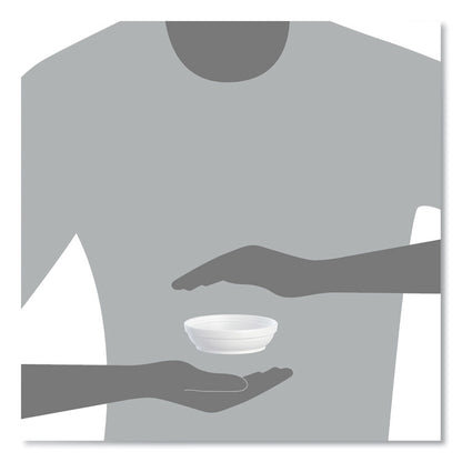 Insulated Foam Bowls, 5 oz, White, 50/Pack, 20 Packs/Carton