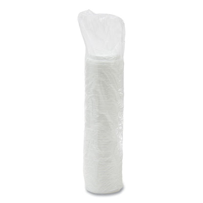 Cappuccino Dome Sipper Lids, Fits 12 oz to 24 oz Hot Cups, Plastic, White, 1,000/Carton