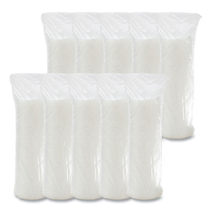 Lift n' Lock Plastic Hot Cup Lids With Straw Slot, Fits 12 oz to 24 oz Hot Cups, Plastic, Translucent, 100/Pack, 10 Packs/CT