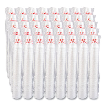 Coca-Cola Foam Cups, 16 oz, White/Red, 25/Bag, 40 Bags/Carton