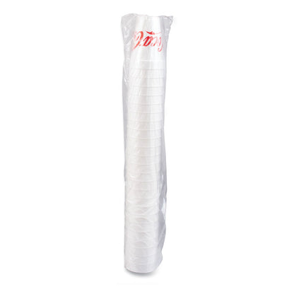 Coca-Cola Foam Cups, 16 oz, White/Red, 25/Bag, 40 Bags/Carton