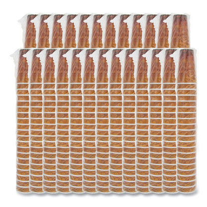 Fusion Escape Foam Hot/Cold Cups, 20 oz, Brown/Black, 500/Carton