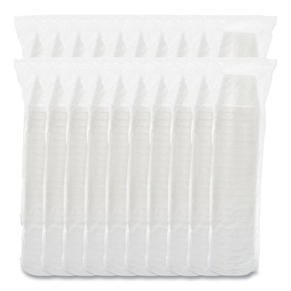 Foam Containers, 24 oz, White, 25/Bag, 20 Bags/Carton