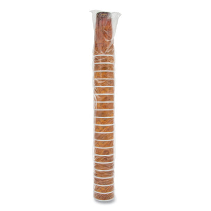 Fusion Escape Foam Hot/Cold Cups, 24 oz, Brown/Black, 500/Carton