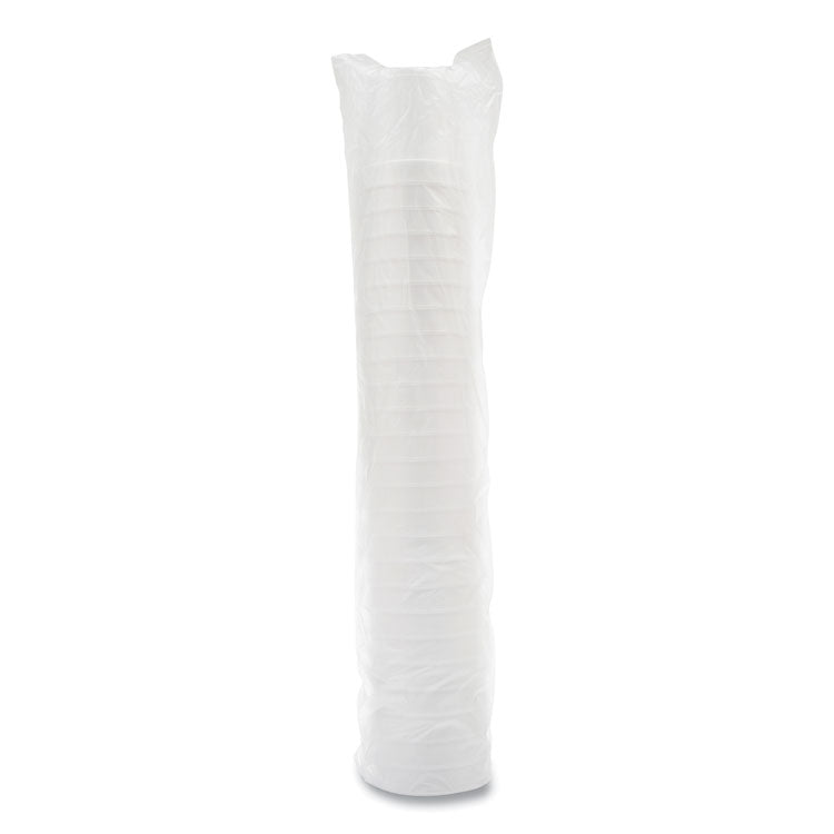 Foam Containers, 32 oz, White, 25/Bag, 20 Bags/Carton