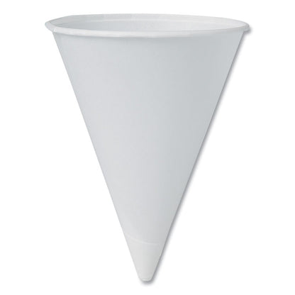Cone Water Cups, ProPlanet Seal, 4.25 oz, Paper, White, 200/Bag, 25 Bags/Carton