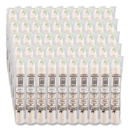 Bare Eco-Forward Treated Paper Cold Cups, ProPlanet Seal, 3 oz, Bare Design, 100/Sleeve, 50 Sleeves/Carton