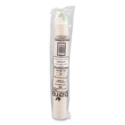 Bare Eco-Forward Treated Paper Cold Cups, ProPlanet Seal, 3 oz, Bare Design, 100/Sleeve, 50 Sleeves/Carton