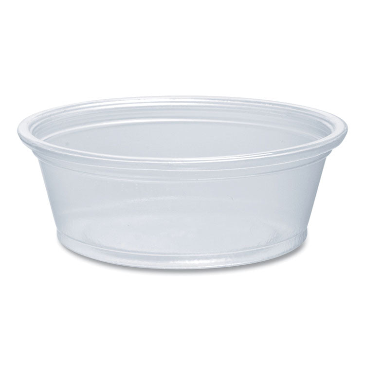 Conex Complements Portion/Medicine Cups, 1.5 oz, Plastic, Translucent, 125/Bag, 20 Bags/Carton