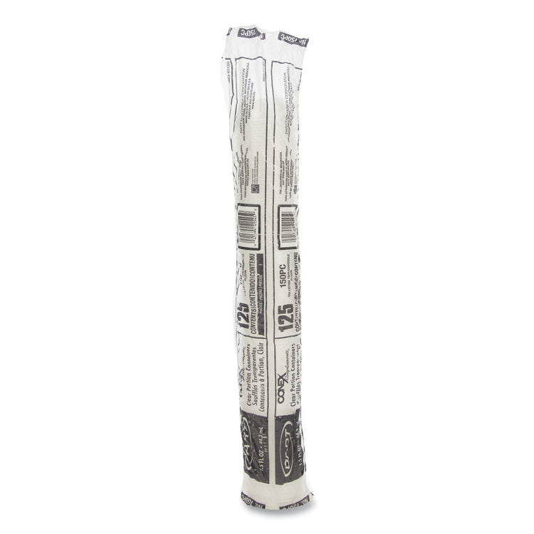 Conex Complements Portion/Medicine Cups, 1.5 oz, Plastic, Translucent, 125/Bag, 20 Bags/Carton