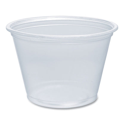 Conex Complements Portion/Medicine Cups, 2.5 oz, Plastic, Clear, 125/Bag, 20 Bags/Carton