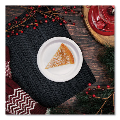 Bare Eco-Forward Clay-Coated Paper Plate, ProPlanet Seal, Mediumweight, 6" dia, White/Brown/Green, 1,000/Carton
