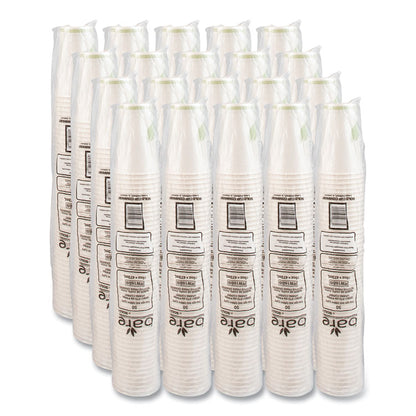 Bare Eco-Forward Paper Cold Cups, ProPlanet Seal, 16 oz, Green/White, 100/Sleeve, 10 Sleeves/Carton