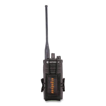 Squids 3772 Radio Holster Trap, Large, 1.5 x 2 x 5, Polyester, Black