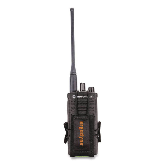 Squids 3772 Radio Holster Trap, Large, 1.5 x 2 x 5, Polyester, Black