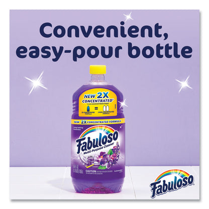 Multi-Use Cleaner, Lavender Scent, 56 oz. Bottle, 6/Carton