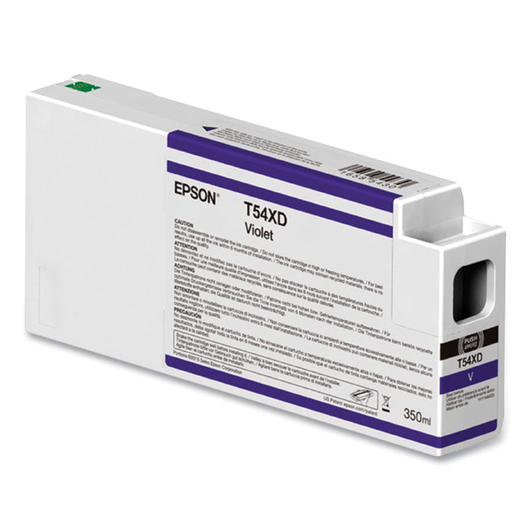 T54XD00 (T54X) UltraChrome HD Ink, 350 mL, Violet