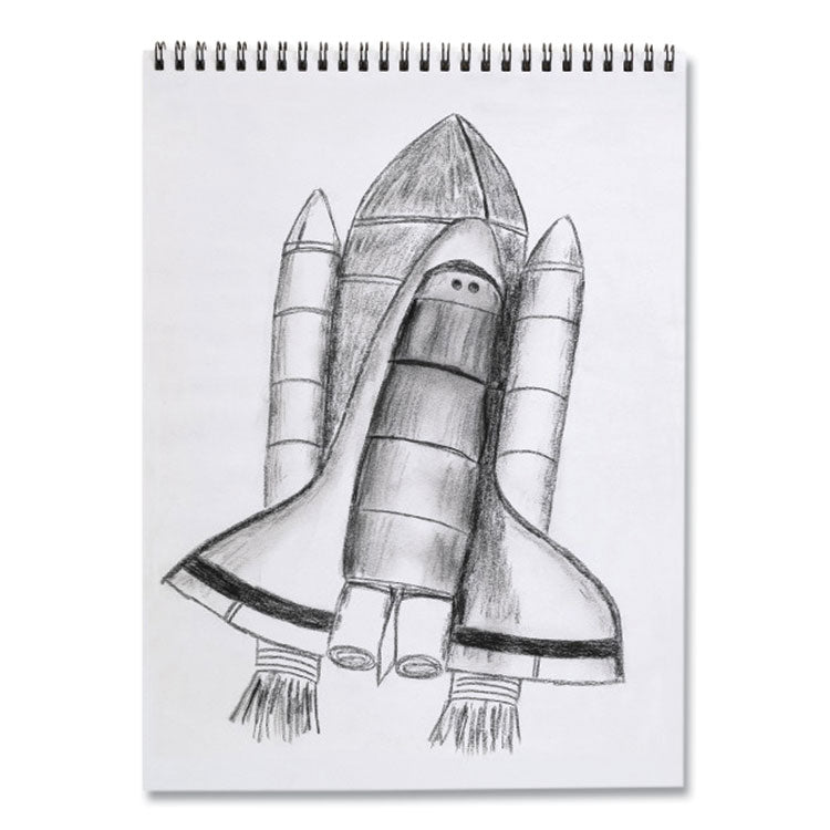 Art1st Artist's Sketch Pad, Unruled, (30) White 9 x 12 Sheets