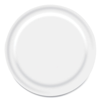 Paper Dinnerware, Plate, 6" dia, White, 1,000/Carton