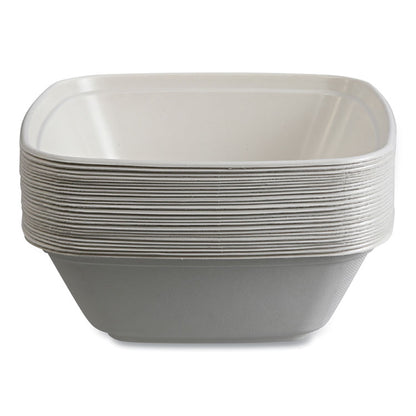 Regalia Sugarcane Servingware, Bowl, 160 oz, White, 100 Bowls/Carton