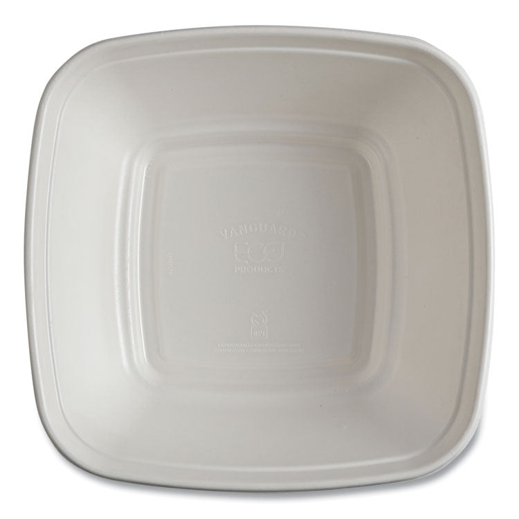 Regalia Sugarcane Servingware, Bowl, 160 oz, White, 100 Bowls/Carton