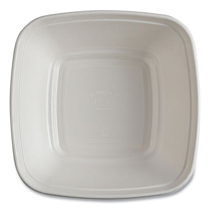 Regalia Sugarcane Servingware, Bowl, 160 oz, White, 100 Bowls/Carton