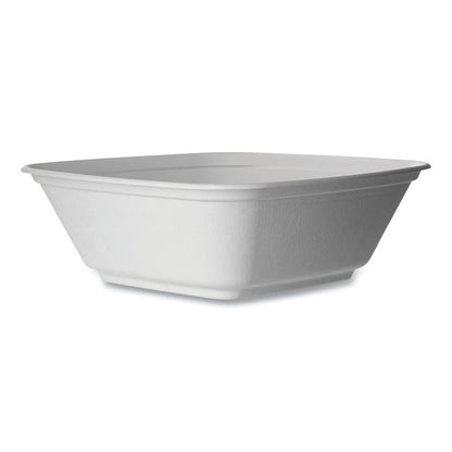 Regalia Sugarcane Servingware, Bowl, 160 oz, White, 100 Bowls/Carton