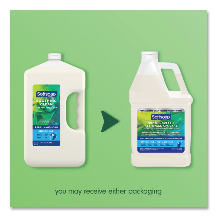 Liquid Hand Soap Refill with Aloe, Aloe Vera Fresh Scent, 1 gal Bottle